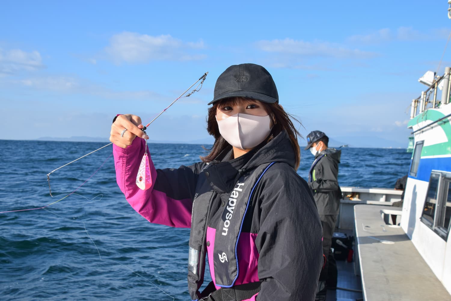 伊良湖沖で釣りスタート
