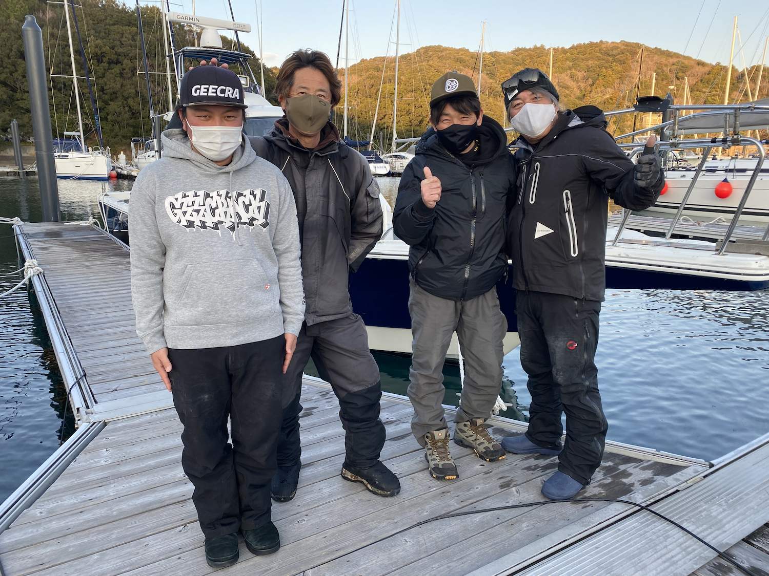 三重県志摩沖 トンジギでビンチョウマグロを釣る