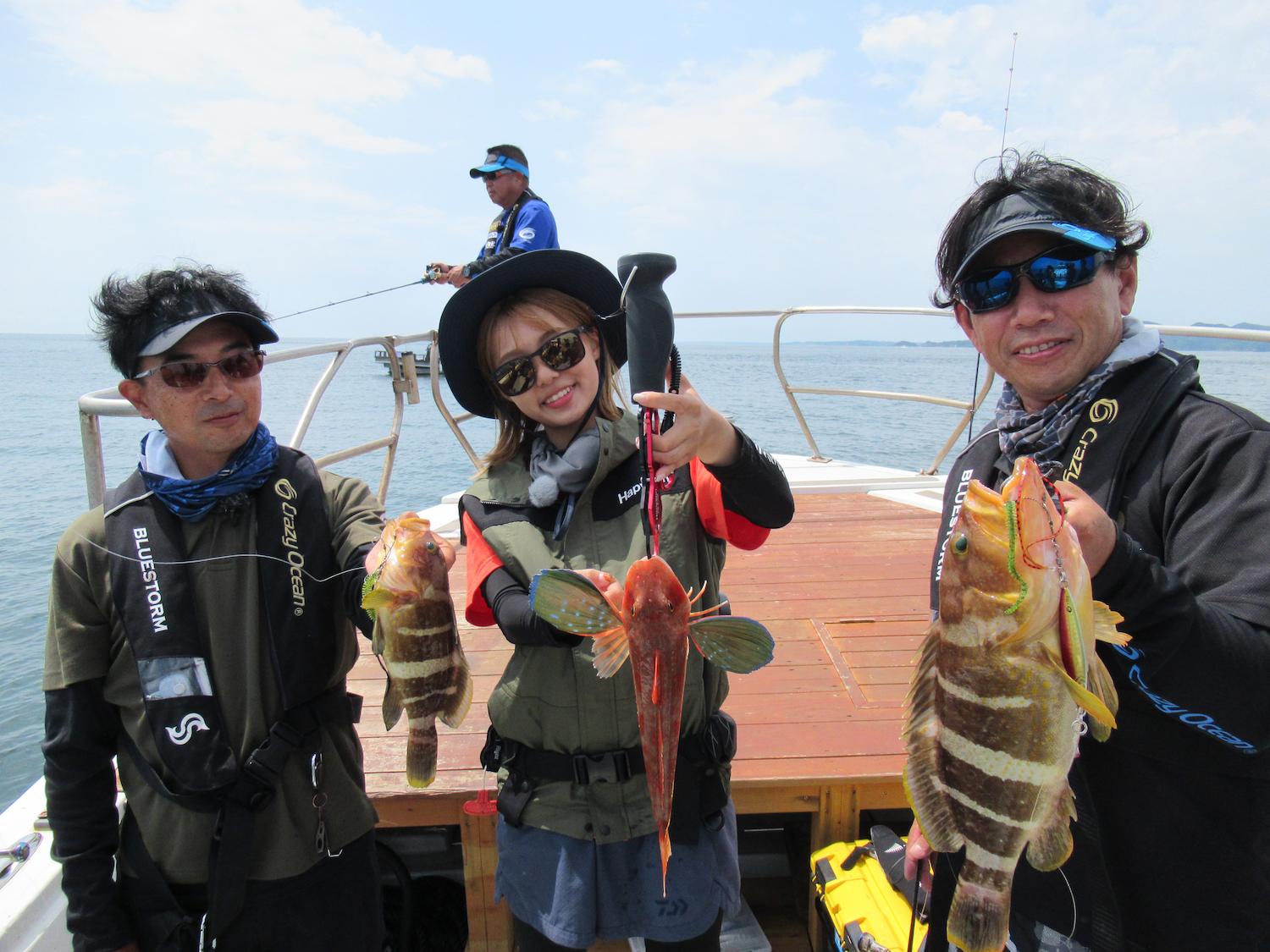 三重県鳥羽沖で青物釣り