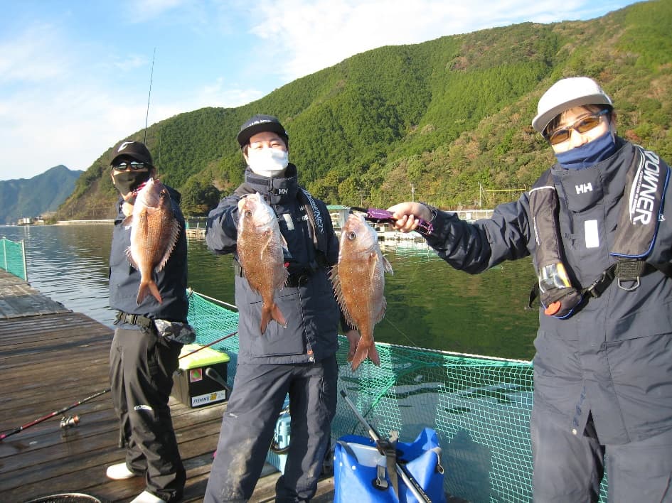 三重県引本で海上釣り掘り
