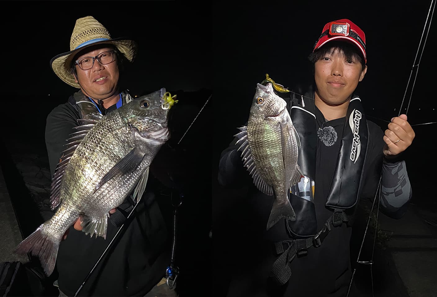 三重県宮川河口でチニング