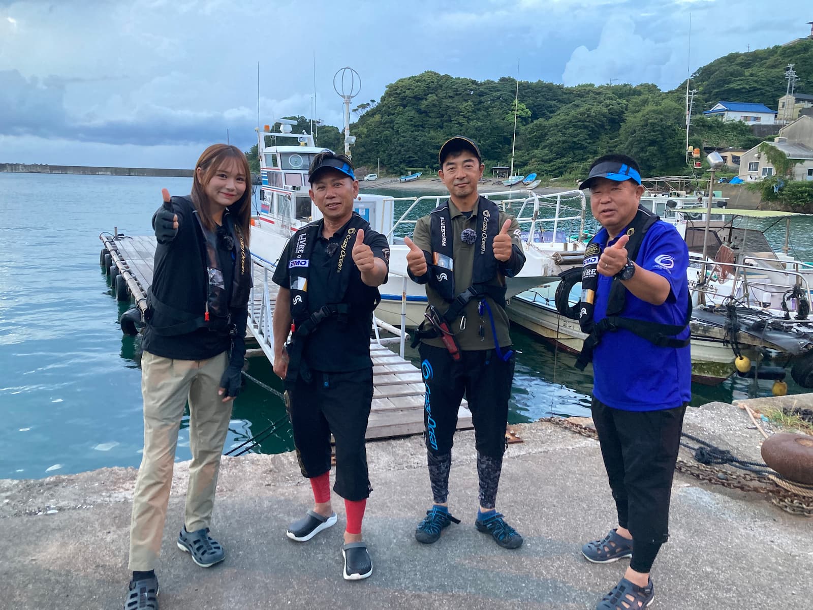 伊賀愛優菜ちゃん、津井敏之さん、仲直和さん、太田武志さん