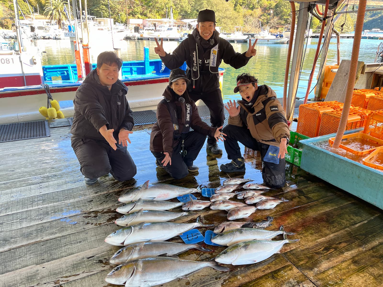 西川賢吾さん、小西里果さん、澤村清一さん、林貴史さん