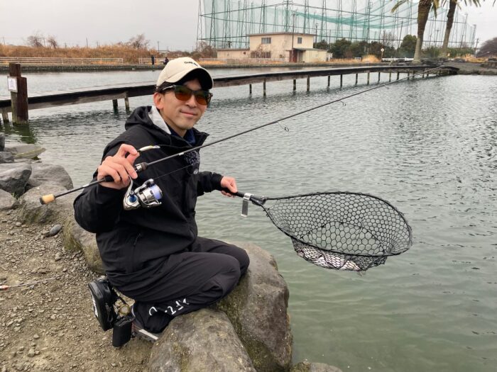 静岡県焼津市でエリアトラウト