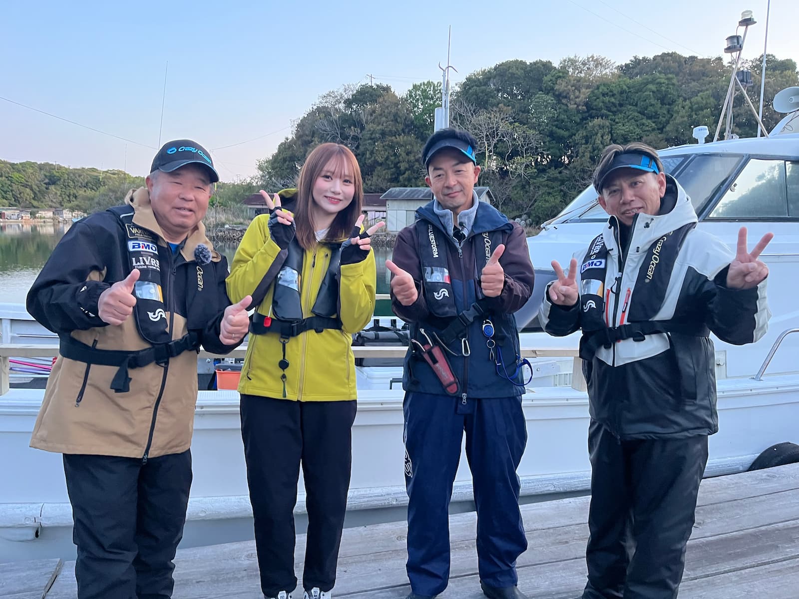 太田武志さん、伊賀愛優菜ちゃん、仲直和さん、津井敏之さん