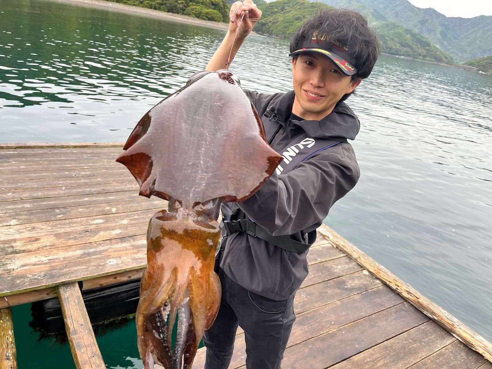三重県の古和浦でアオリイカ釣り