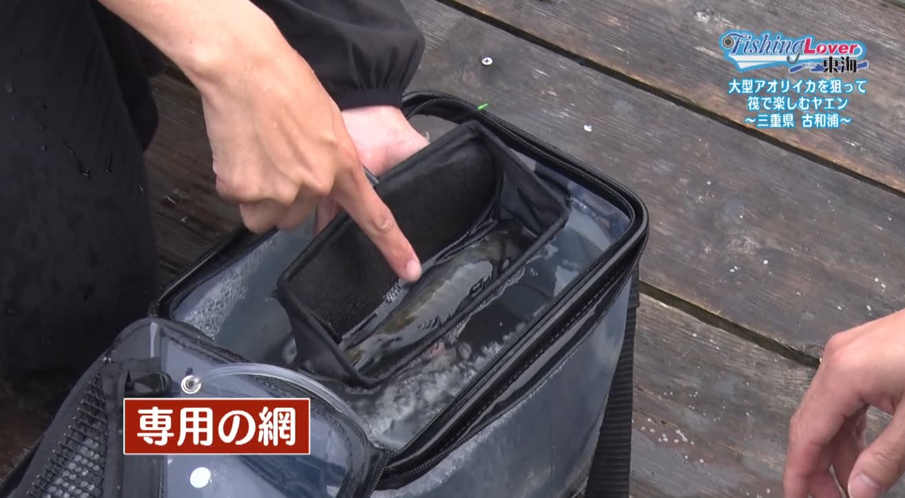 専用の網