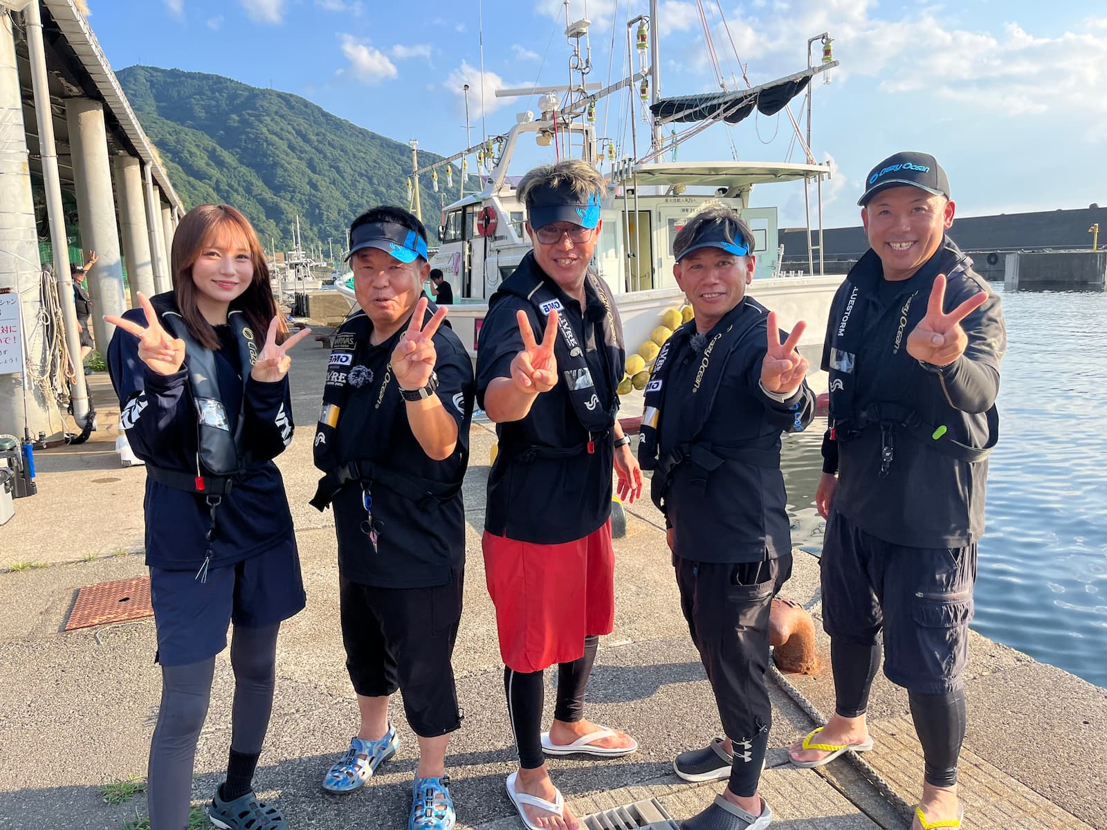 伊賀愛優菜さん、太田武志さん、津井敏之さん、西岡秀博さん、真田勇輔さん