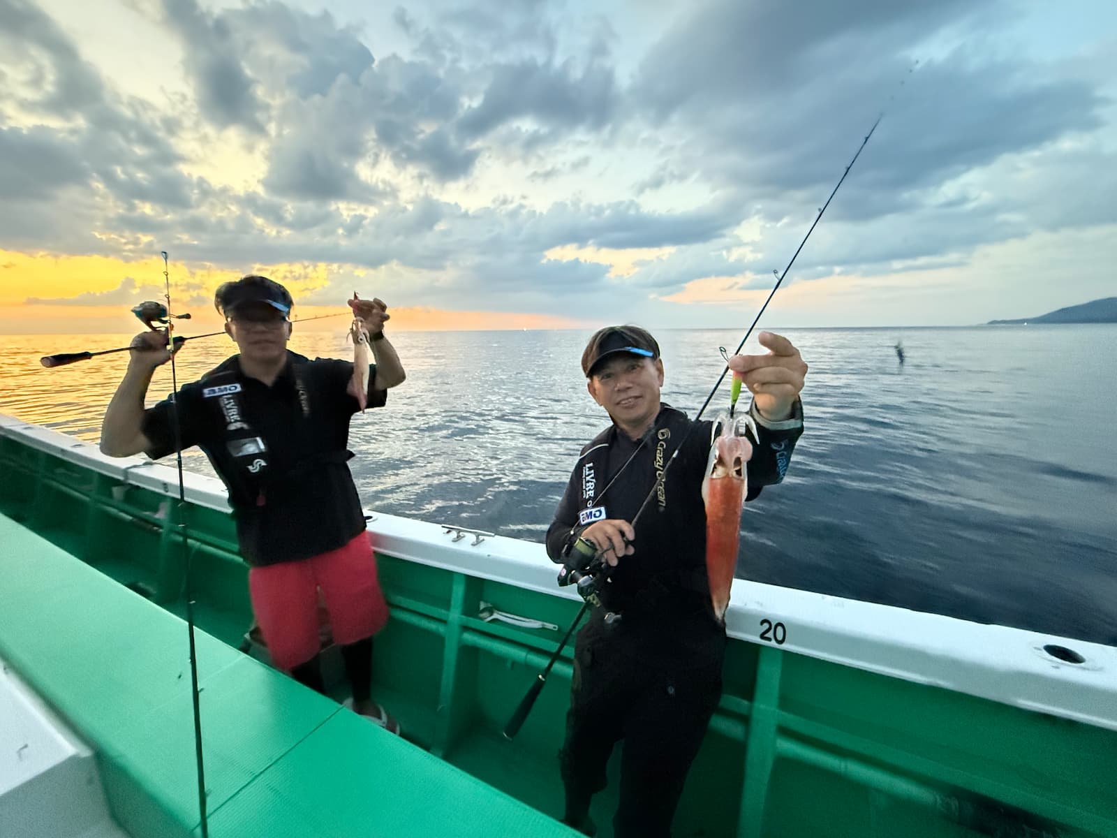 津井さんと西岡さんがダブルヒット