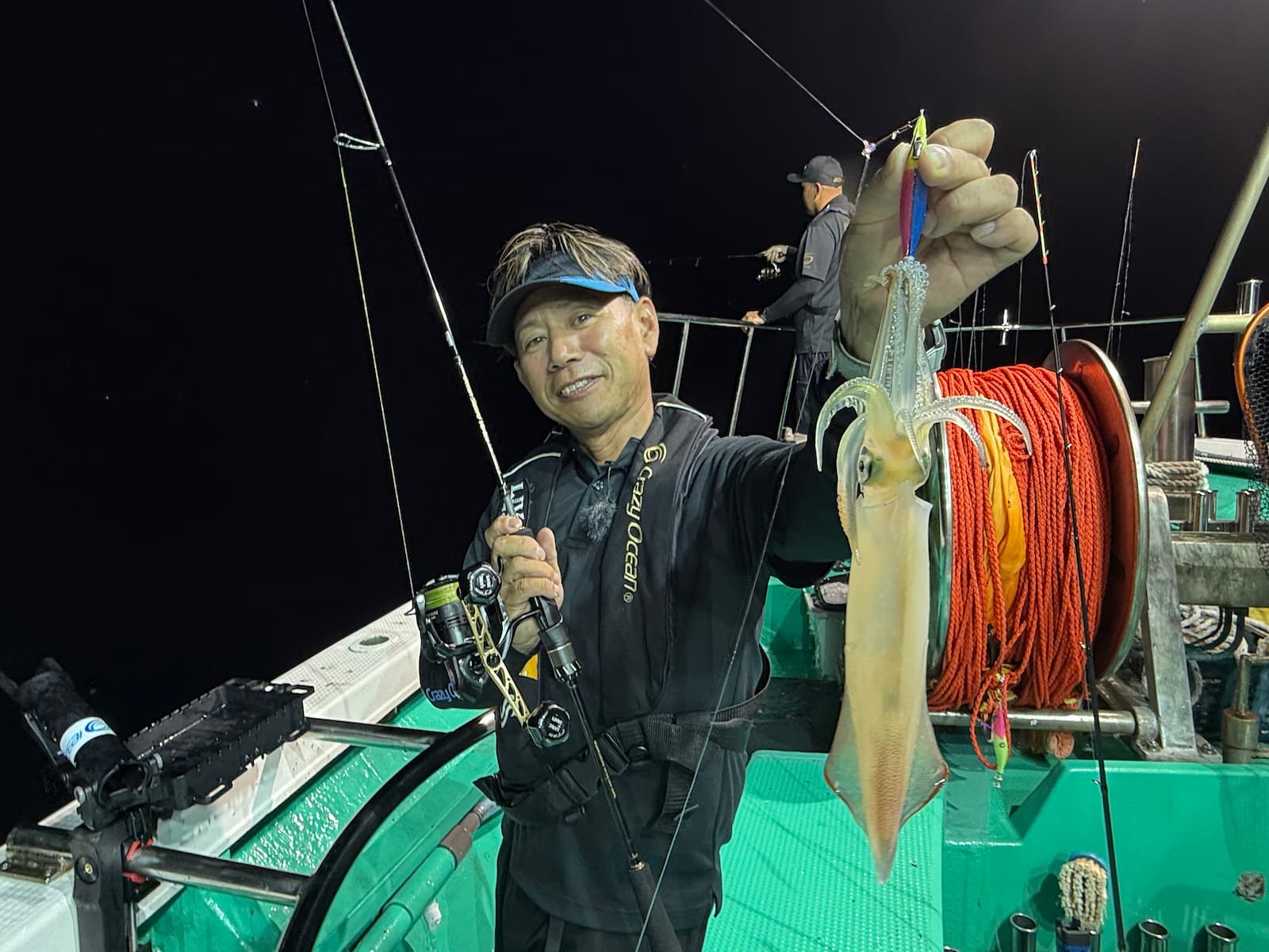 連続ヒットの津井さん